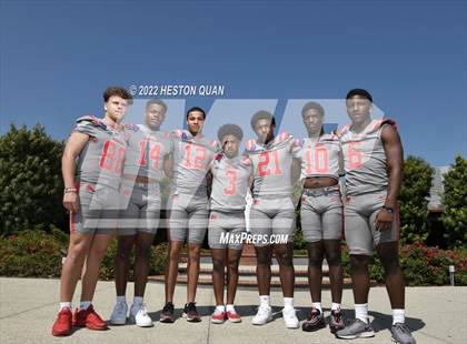 Thumbnail 1 in Mater Dei (Preseason Football Photoshoot) photogallery.