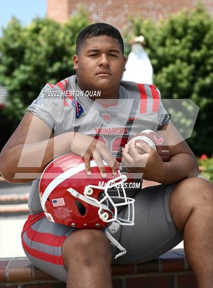 Thumbnail 1 in Mater Dei (Preseason Football Photoshoot) photogallery.