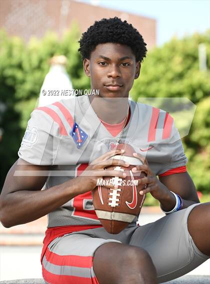 Thumbnail 3 in Mater Dei (Preseason Football Photoshoot) photogallery.