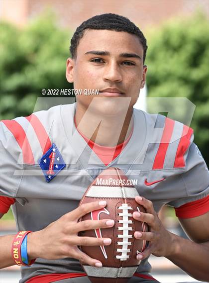 Thumbnail 2 in Mater Dei (Preseason Football Photoshoot) photogallery.