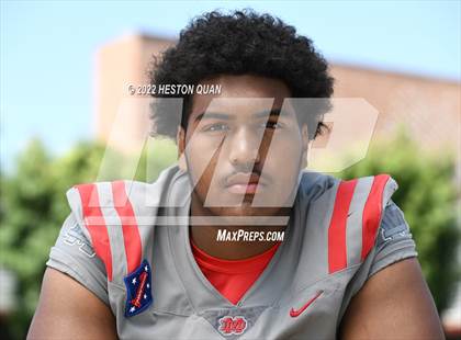 Thumbnail 1 in Mater Dei (Preseason Football Photoshoot) photogallery.