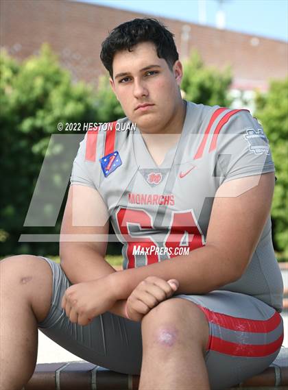 Thumbnail 3 in Mater Dei (Preseason Football Photoshoot) photogallery.