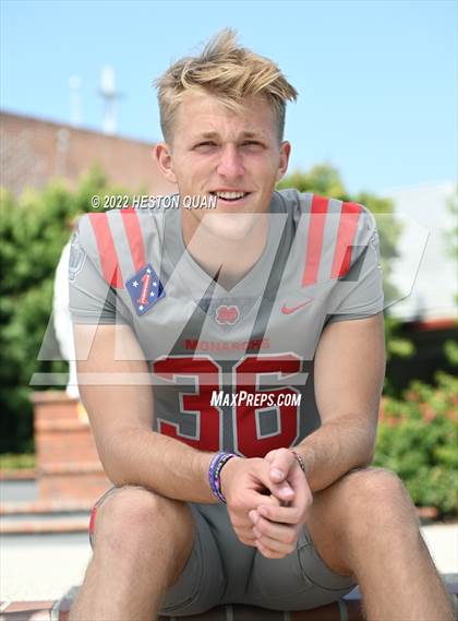 Thumbnail 1 in Mater Dei (Preseason Football Photoshoot) photogallery.