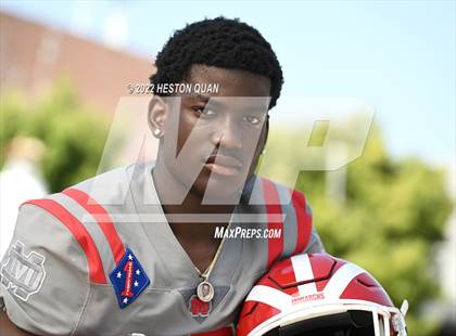 Thumbnail 1 in Mater Dei (Preseason Football Photoshoot) photogallery.