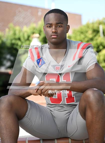 Thumbnail 1 in Mater Dei (Preseason Football Photoshoot) photogallery.