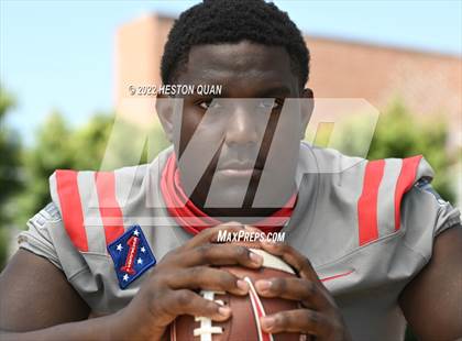 Thumbnail 1 in Mater Dei (Preseason Football Photoshoot) photogallery.