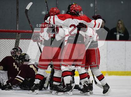 Thumbnail 2 in Eastern CT Eagles @ Cheshire (CIAC D2 1st Round) photogallery.