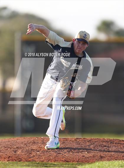 Thumbnail 2 in Vero Beach vs. Eua Gallie (PBR Florida Preseason Classic) photogallery.