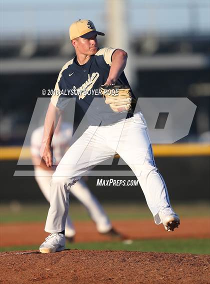 Thumbnail 2 in Vero Beach vs. Eua Gallie (PBR Florida Preseason Classic) photogallery.