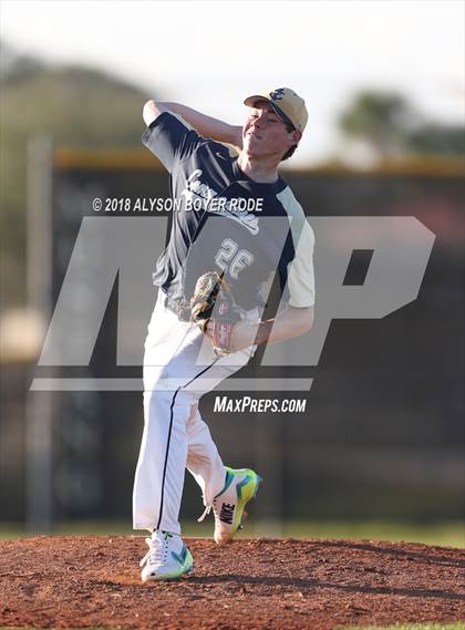 Thumbnail 1 in Vero Beach vs. Eua Gallie (PBR Florida Preseason Classic) photogallery.