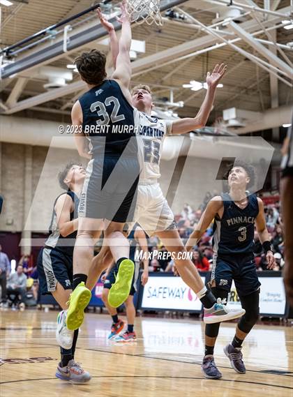 Thumbnail 2 in Salida vs. The Pinnacle (CHSAA 3A Great 8) photogallery.