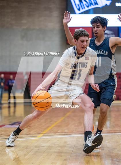 Thumbnail 2 in Salida vs. The Pinnacle (CHSAA 3A Great 8) photogallery.