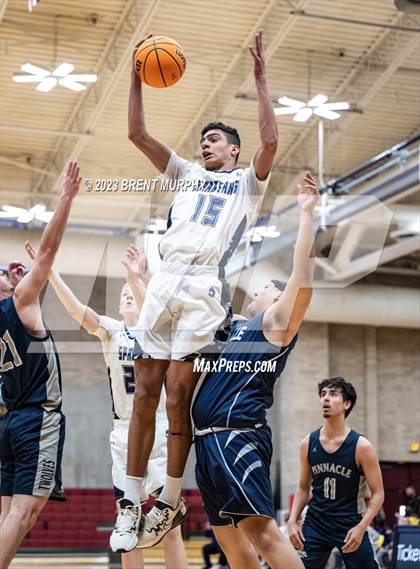 Thumbnail 1 in Salida vs. The Pinnacle (CHSAA 3A Great 8) photogallery.