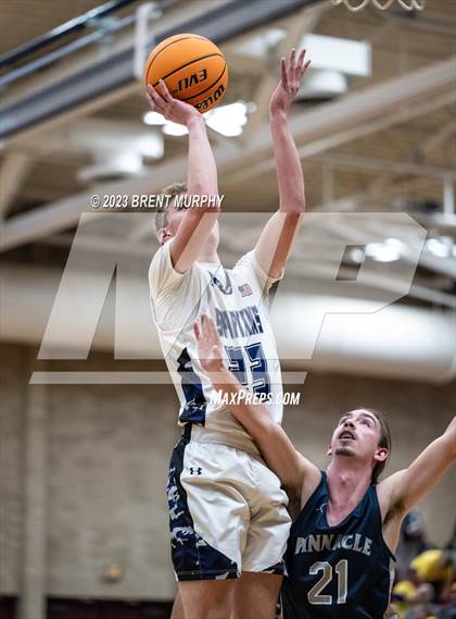 Thumbnail 2 in Salida vs. The Pinnacle (CHSAA 3A Great 8) photogallery.