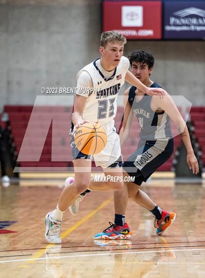 Thumbnail 2 in Salida vs. The Pinnacle (CHSAA 3A Great 8) photogallery.