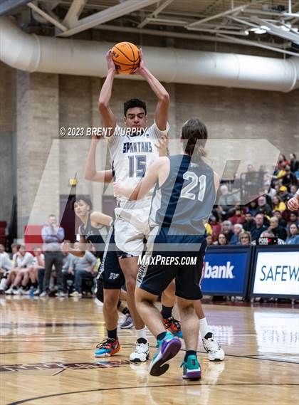 Thumbnail 1 in Salida vs. The Pinnacle (CHSAA 3A Great 8) photogallery.