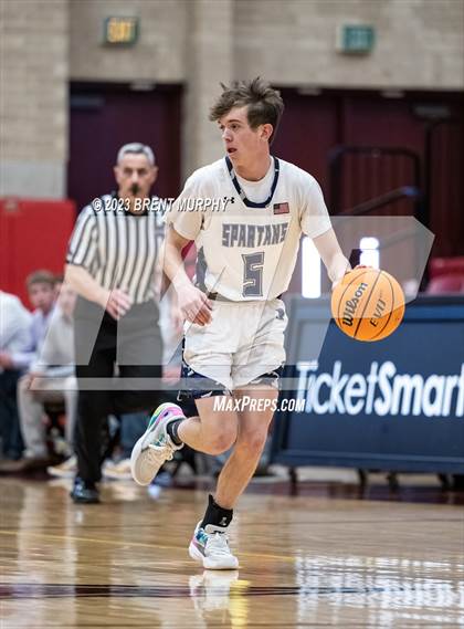 Thumbnail 1 in Salida vs. The Pinnacle (CHSAA 3A Great 8) photogallery.