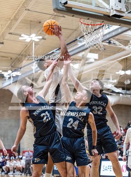 Thumbnail 1 in Salida vs. The Pinnacle (CHSAA 3A Great 8) photogallery.