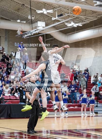Thumbnail 1 in Salida vs. The Pinnacle (CHSAA 3A Great 8) photogallery.