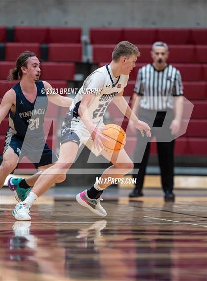 Thumbnail 2 in Salida vs. The Pinnacle (CHSAA 3A Great 8) photogallery.