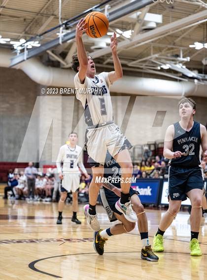 Thumbnail 3 in Salida vs. The Pinnacle (CHSAA 3A Great 8) photogallery.