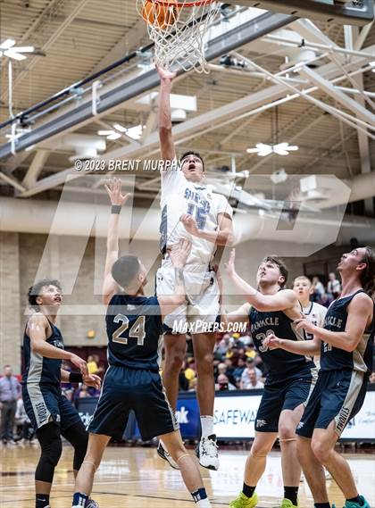 Thumbnail 2 in Salida vs. The Pinnacle (CHSAA 3A Great 8) photogallery.