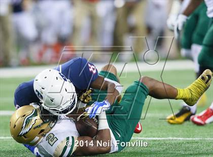 Thumbnail 2 in DeSoto vs. Allen (UIL 6A Division 1 Region 1 Area Playoff) photogallery.