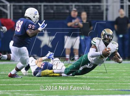Thumbnail 3 in DeSoto vs. Allen (UIL 6A Division 1 Region 1 Area Playoff) photogallery.