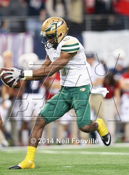 Thumbnail 1 in DeSoto vs. Allen (UIL 6A Division 1 Region 1 Area Playoff) photogallery.