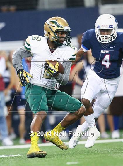 Thumbnail 1 in DeSoto vs. Allen (UIL 6A Division 1 Region 1 Area Playoff) photogallery.