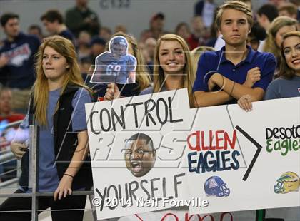 Thumbnail 2 in DeSoto vs. Allen (UIL 6A Division 1 Region 1 Area Playoff) photogallery.