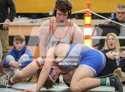 Thumbnail 1 in PIAA AA Regional State Qualifier Wrestlebacks and Semifinals photogallery.