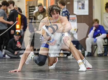 Thumbnail 3 in PIAA AA Regional State Qualifier Wrestlebacks and Semifinals photogallery.