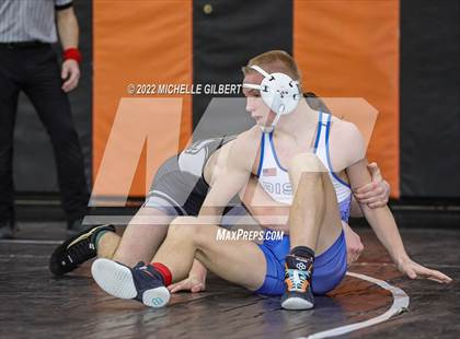 Thumbnail 2 in PIAA AA Regional State Qualifier Wrestlebacks and Semifinals photogallery.