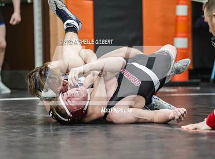 Thumbnail 3 in PIAA AA Regional State Qualifier Wrestlebacks and Semifinals photogallery.