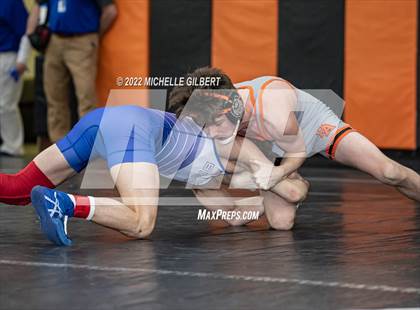 Thumbnail 1 in PIAA AA Regional State Qualifier Wrestlebacks and Semifinals photogallery.