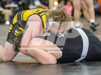 Thumbnail 2 in PIAA AA Regional State Qualifier Wrestlebacks and Semifinals photogallery.