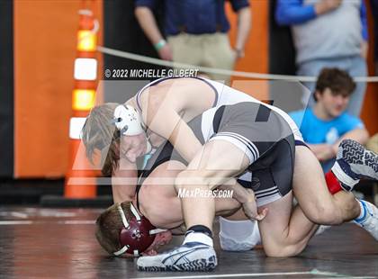 Thumbnail 3 in PIAA AA Regional State Qualifier Wrestlebacks and Semifinals photogallery.