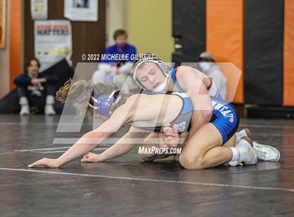 Thumbnail 2 in PIAA AA Regional State Qualifier Wrestlebacks and Semifinals photogallery.