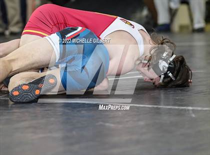 Thumbnail 3 in PIAA AA Regional State Qualifier Wrestlebacks and Semifinals photogallery.