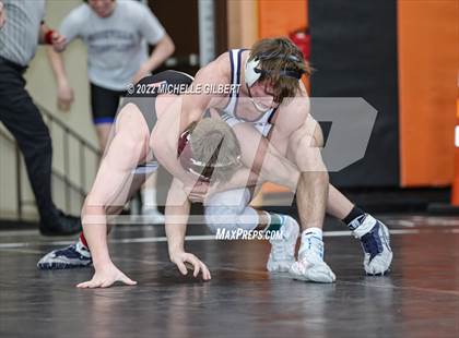 Thumbnail 1 in PIAA AA Regional State Qualifier Wrestlebacks and Semifinals photogallery.