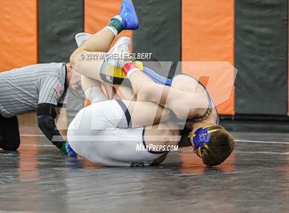 Thumbnail 3 in PIAA AA Regional State Qualifier Wrestlebacks and Semifinals photogallery.