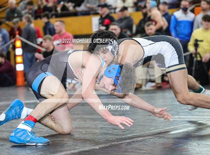 Thumbnail 1 in PIAA AA Regional State Qualifier Wrestlebacks and Semifinals photogallery.