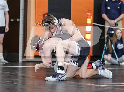 Thumbnail 3 in PIAA AA Regional State Qualifier Wrestlebacks and Semifinals photogallery.