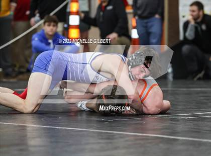 Thumbnail 3 in PIAA AA Regional State Qualifier Wrestlebacks and Semifinals photogallery.