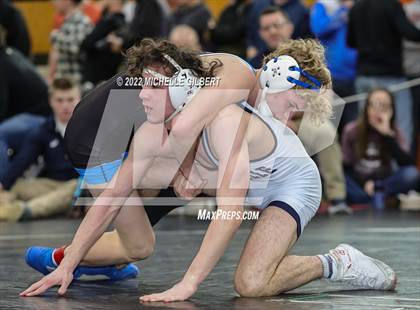 Thumbnail 1 in PIAA AA Regional State Qualifier Wrestlebacks and Semifinals photogallery.