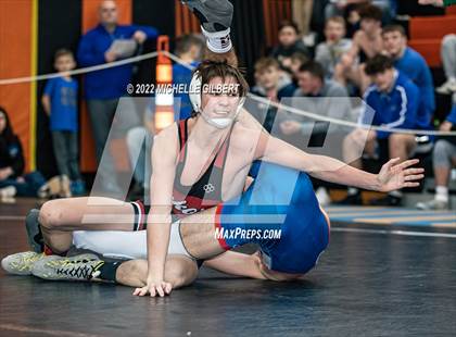Thumbnail 3 in PIAA AA Regional State Qualifier Wrestlebacks and Semifinals photogallery.