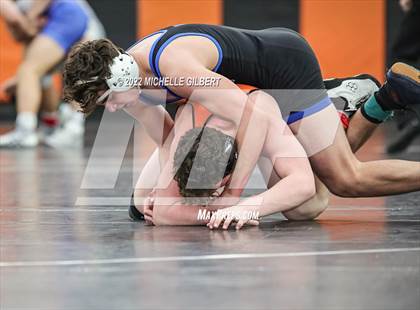 Thumbnail 1 in PIAA AA Regional State Qualifier Wrestlebacks and Semifinals photogallery.