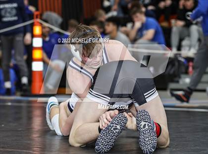 Thumbnail 1 in PIAA AA Regional State Qualifier Wrestlebacks and Semifinals photogallery.