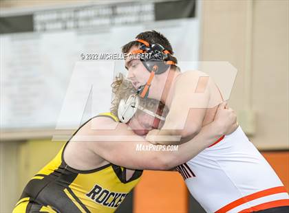 Thumbnail 3 in PIAA AA Regional State Qualifier Wrestlebacks and Semifinals photogallery.